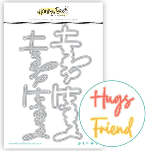 HONEY BEE STAMPS: Great Greetings: Friend | Honey Cuts (S)