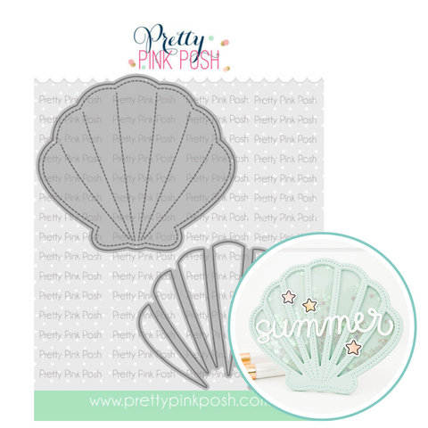 PRETTY PINK POSH: Seashell Shaker | Die